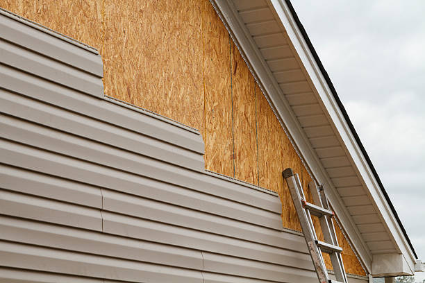Professional Siding Repair technician working in Fairfield, IL